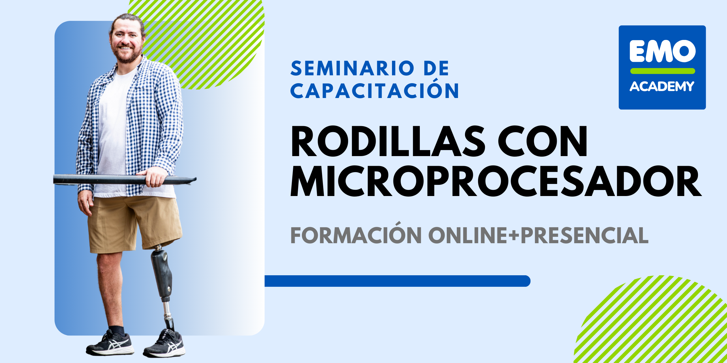 Seminarios EMO: Capacitación en rodillas con microprocesador